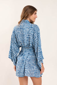Model Back: Rio De Sol Vestido De Playa Chuva Kimono