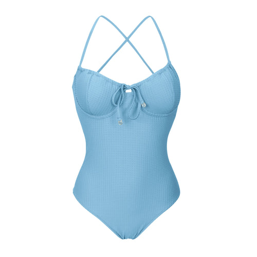 Product Front: Rio De Sol Una Pieza Dots-Sky Julia
