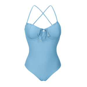 Product Front: Rio De Sol Una Pieza Dots-Sky Julia