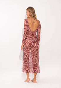 Model Back: Rio De Sol Vestido De Playa Dune Dress Lucy