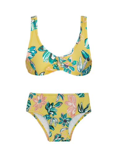 Product Front: Rio De Sol Traje De Baño De Dos Piezas Para Niña Florescer Kids