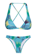 Cargar imagen en el visor de la galería, Product Front: Rio De Sol Conjunto Flower Geometric Cortinao

