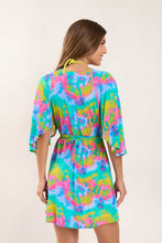 Cargar imagen en el visor de la galería, Model Back: Rio De Sol Vestido De Playa Fusion Mini Dress
