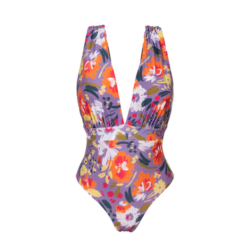 Product Front: Rio De Sol Una Pieza Garden-Flower Anne