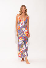 Cargar imagen en el visor de la galería, Image 02: Rio De Sol Vestido De Playa Garden-Flower Saida Yara
