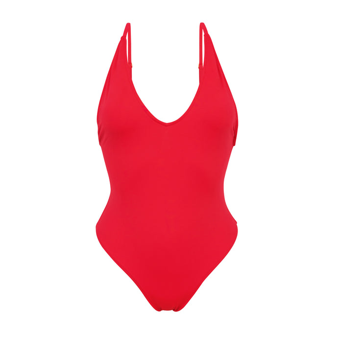 Product Front: Rio De Sol Una Pieza Hibiscus Kona
