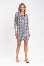 Cargar imagen en el visor de la galería, Image 06: Rio De Sol Vestido Camidero Ikat Chemise
