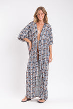 Cargar imagen en el visor de la galería, Image 04: Rio De Sol Vestido De Playa Ikat Long Dress
