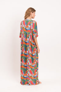 Image 09: Rio De Sol Vestido De Playa Jungle Long Dress