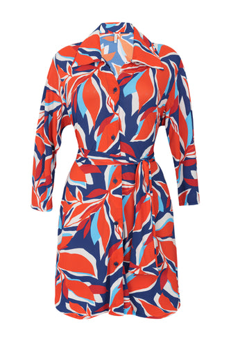 Product Front: Rio De Sol Vestido De Playa Leaves Chemise