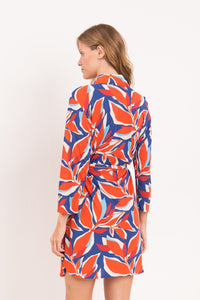 Model Back: Rio De Sol Vestido Camidero Leaves Chemise