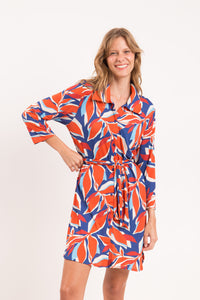 Image 09: Rio De Sol Vestido Camidero Leaves Chemise