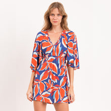 Cargar imagen en el visor de la galería, Gallery: Rio De Sol Vestido De Playa Leaves Mini Dress
