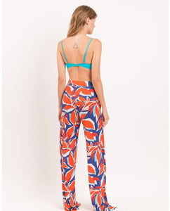 Image 07: Rio De Sol Pantalones De Playa Leaves Wide Pants