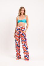 Cargar imagen en el visor de la galería, Image 10: Rio De Sol Pantalones De Playa Leaves Wide Pants
