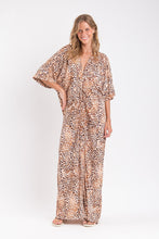 Cargar imagen en el visor de la galería, Image 07: Rio De Sol Vestido De Playa Leopard Long Dress
