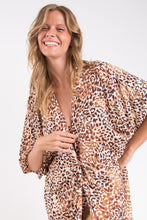 Cargar imagen en el visor de la galería, Image 09: Rio De Sol Vestido De Playa Leopard Long Dress
