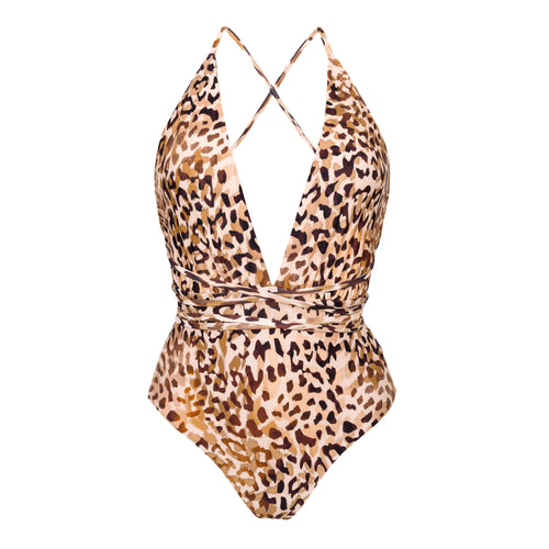 Product Front: Rio De Sol Una Pieza Leopard New Vegas