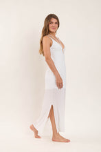 Cargar imagen en el visor de la galería, Image 03: Rio De Sol Vestido De Playa Memphis-White Saida Yara
