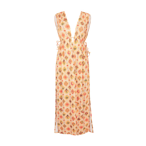 Product Front: Rio De Sol Vestido De Playa Mosaico Long Dress Soleil