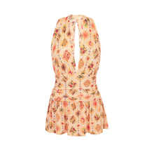 Cargar imagen en el visor de la galería, Product Front: Rio De Sol Mini Dress Mosaico Low Cut Dress
