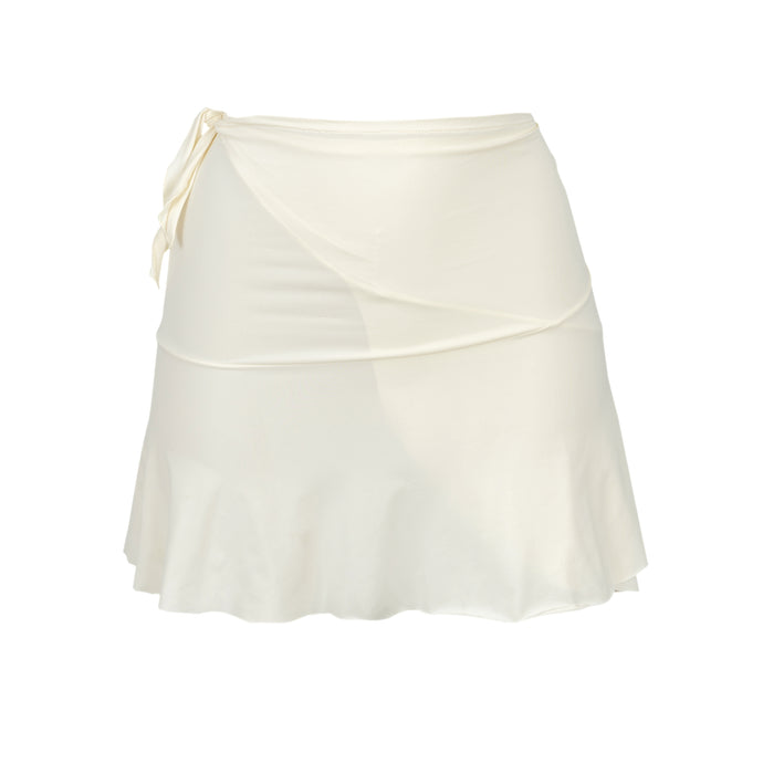 Product Front: Rio De Sol Falda De Playa Off-White Mini Skirt