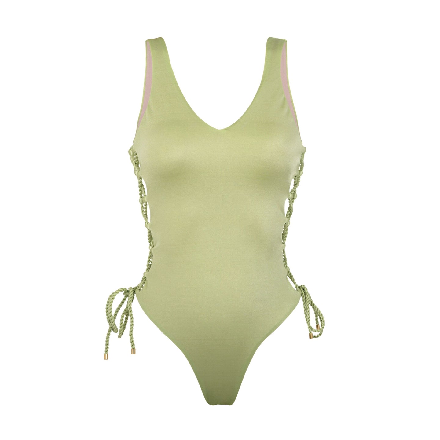 Product Front: Rio De Sol Una Pieza Oliva Zoe