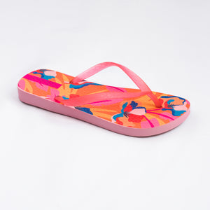 Product Back: Rio De Sol Chancletas Orange Bloom Slim