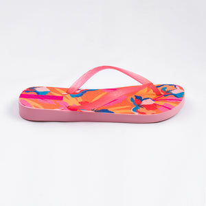 Image 03: Rio De Sol Chancletas Orange Bloom Slim