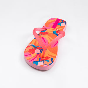Image 05: Rio De Sol Chancletas Orange Bloom Slim