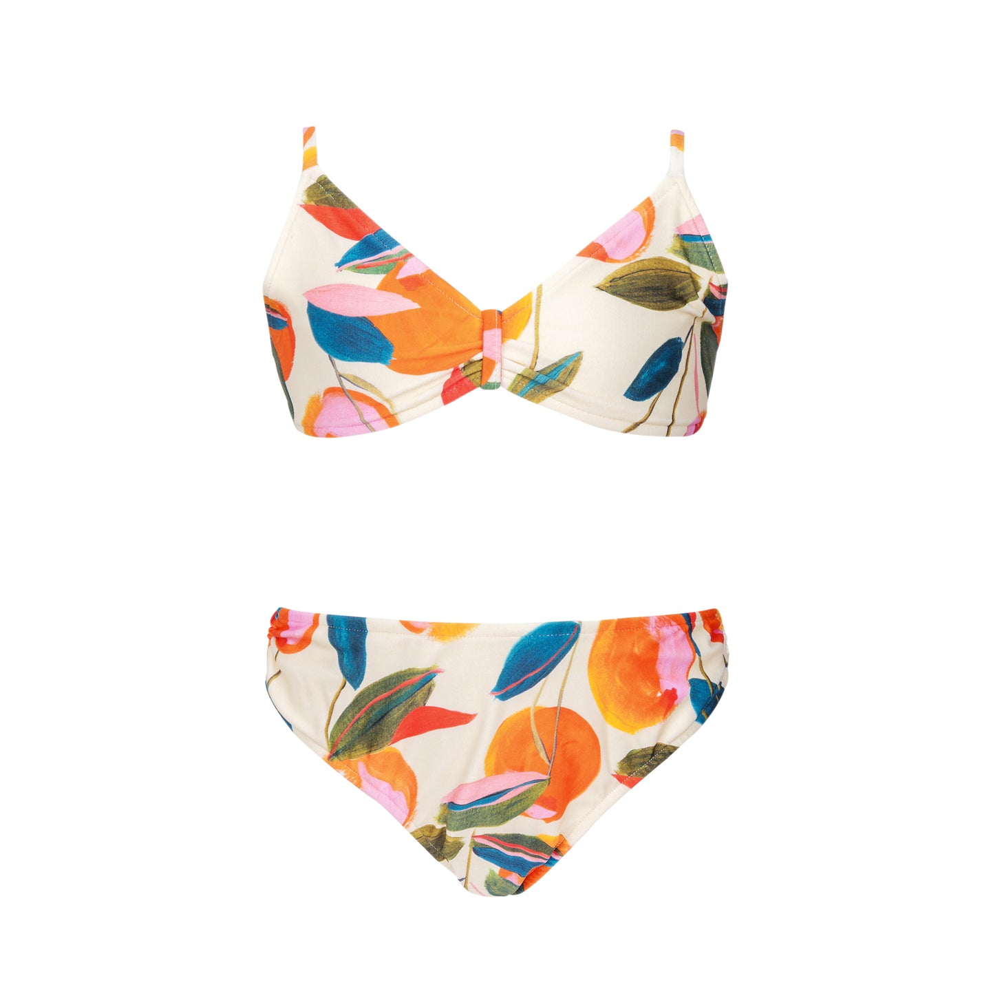 Product Front: Rio De Sol Traje De Baño De Dos Piezas Para Niña Picnic Bikini Kids