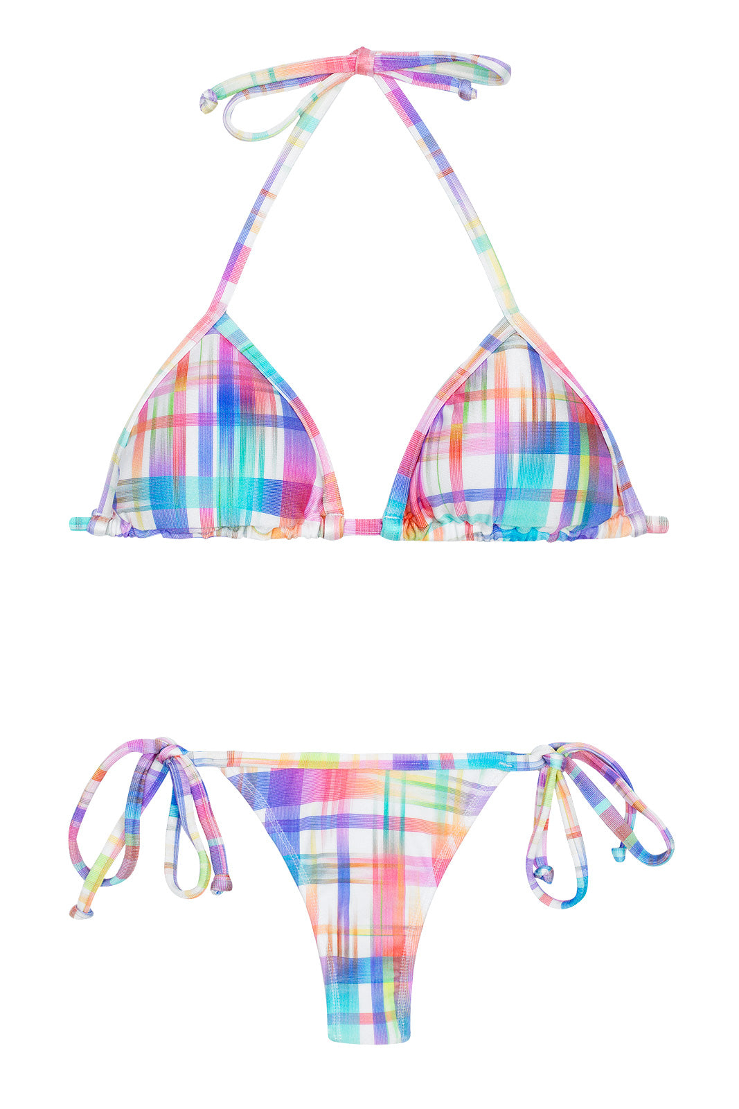 Product Front: Rio De Sol Conjunto Plaid Micro