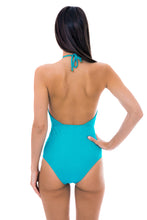 Cargar imagen en el visor de la galería, Model Back: Rio De Sol Una Pieza Radiante Azul Sensation
