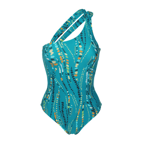 Product Front: Rio De Sol Una Pieza Rain Santorini