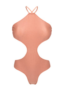 Product Front: Rio De Sol Una Pieza Rose Body Decote