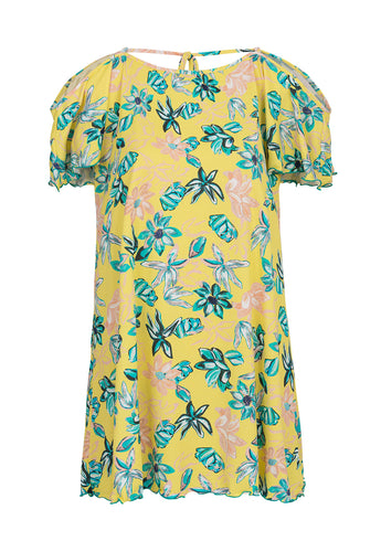 Product Front: Rio De Sol Vestido De Playa Saida Florescer Off Shoulder
