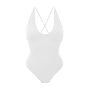 Product Front: Rio De Sol Una Pieza Sand-White Sunny