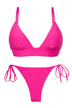 Cargar imagen en el visor de la galería, Product Front: Rio De Sol Conjunto Set Amaranto Tri-Cos Ibiza
