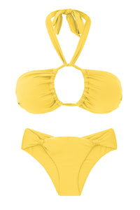 Product Back: Rio De Sol Conjunto Set Amarelo Mel