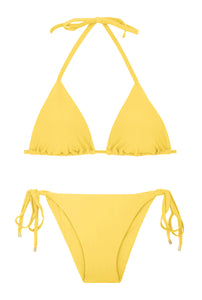 Product Front: Rio De Sol Conjunto Set Amarelo Tri-Inv Lacinho