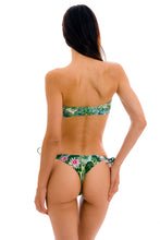 Cargar imagen en el visor de la galería, Model Back: Rio De Sol Conjunto Set Amazonia Bandeau-Reto Fio-Tie
