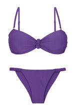 Cargar imagen en el visor de la galería, Product Front: Rio De Sol Conjunto Set Amuleto Bandeau-Crispy Cheeky-Crispy
