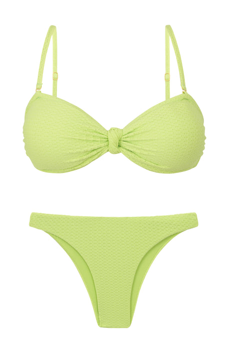 Product Front: Rio De Sol Conjunto Set Bora-Citrus Bandeau-Joy Leblon
