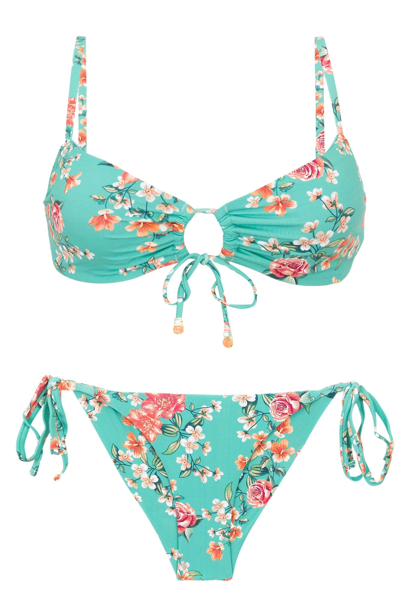 Product Front: Rio De Sol Conjunto Set Botanic Mila Cheeky-Tie