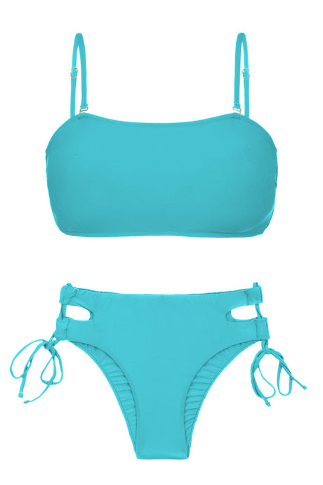 Product Front: Rio De Sol Conjunto Set Breeze Bandeau-Reto Madrid