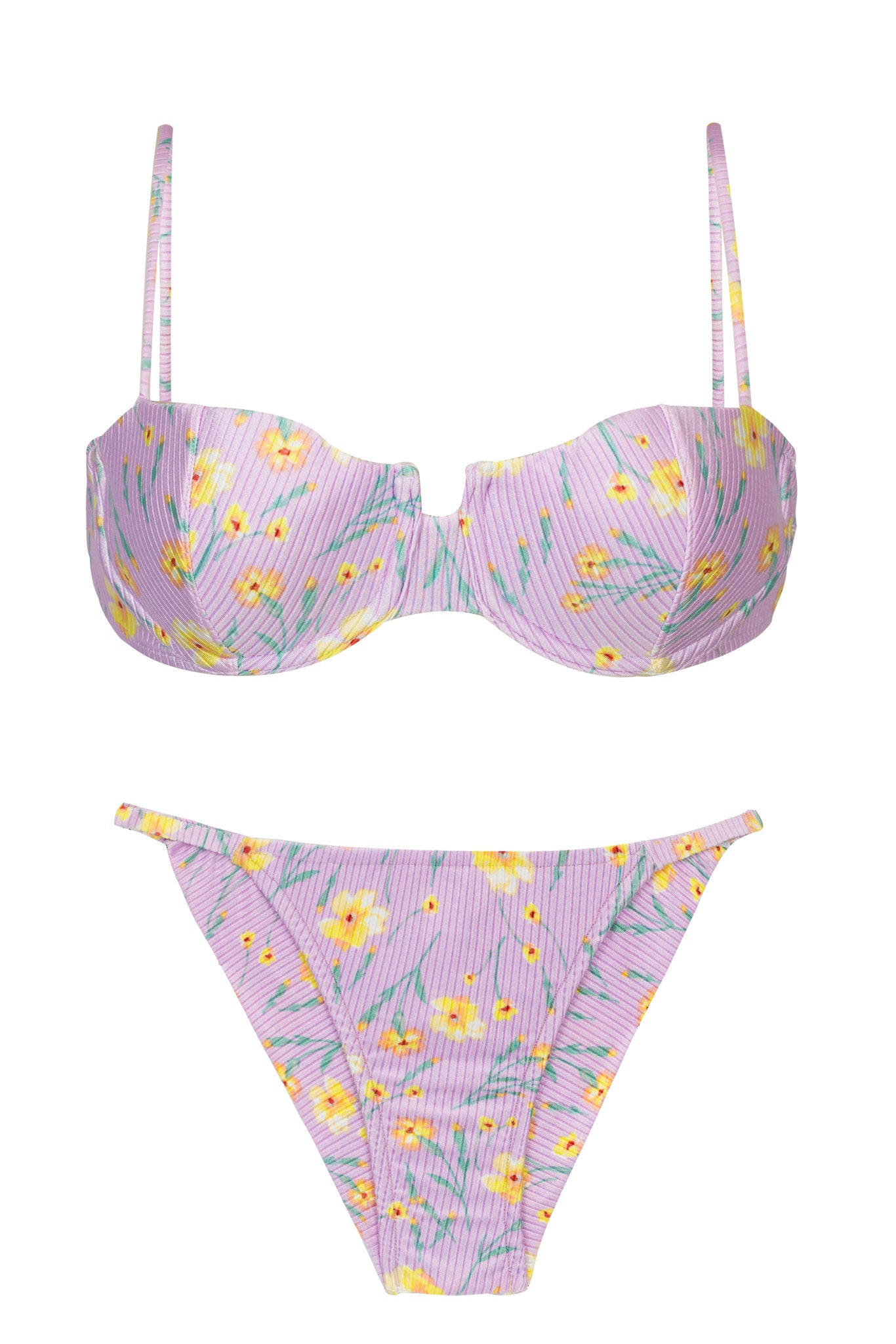 Product Front: Rio De Sol Conjunto Set Canola Balconet Cheeky-Fixo