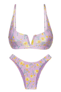 Product Front: Rio De Sol Conjunto Set Canola Bra-V High-Leg