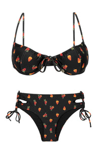 Product Front: Rio De Sol Conjunto Set Cashew Balconet-Tie Madrid