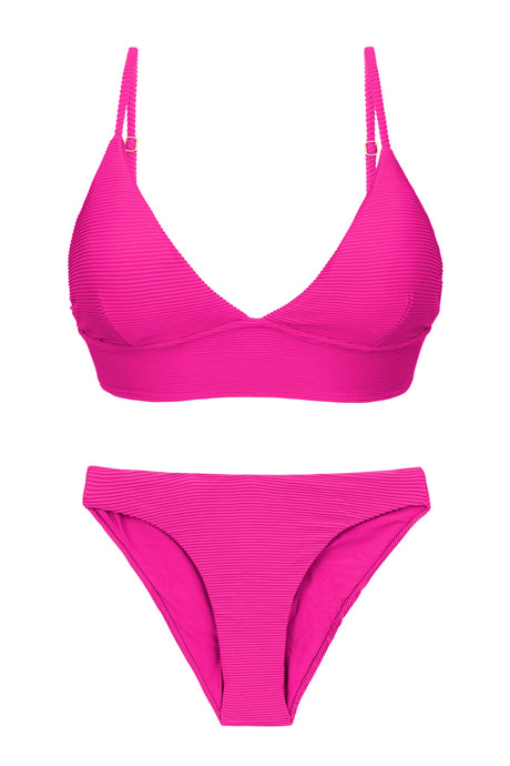 Product Front: Rio De Sol Conjunto Set Cotele-Amaranto Tri-Tank Essential-Comfy
