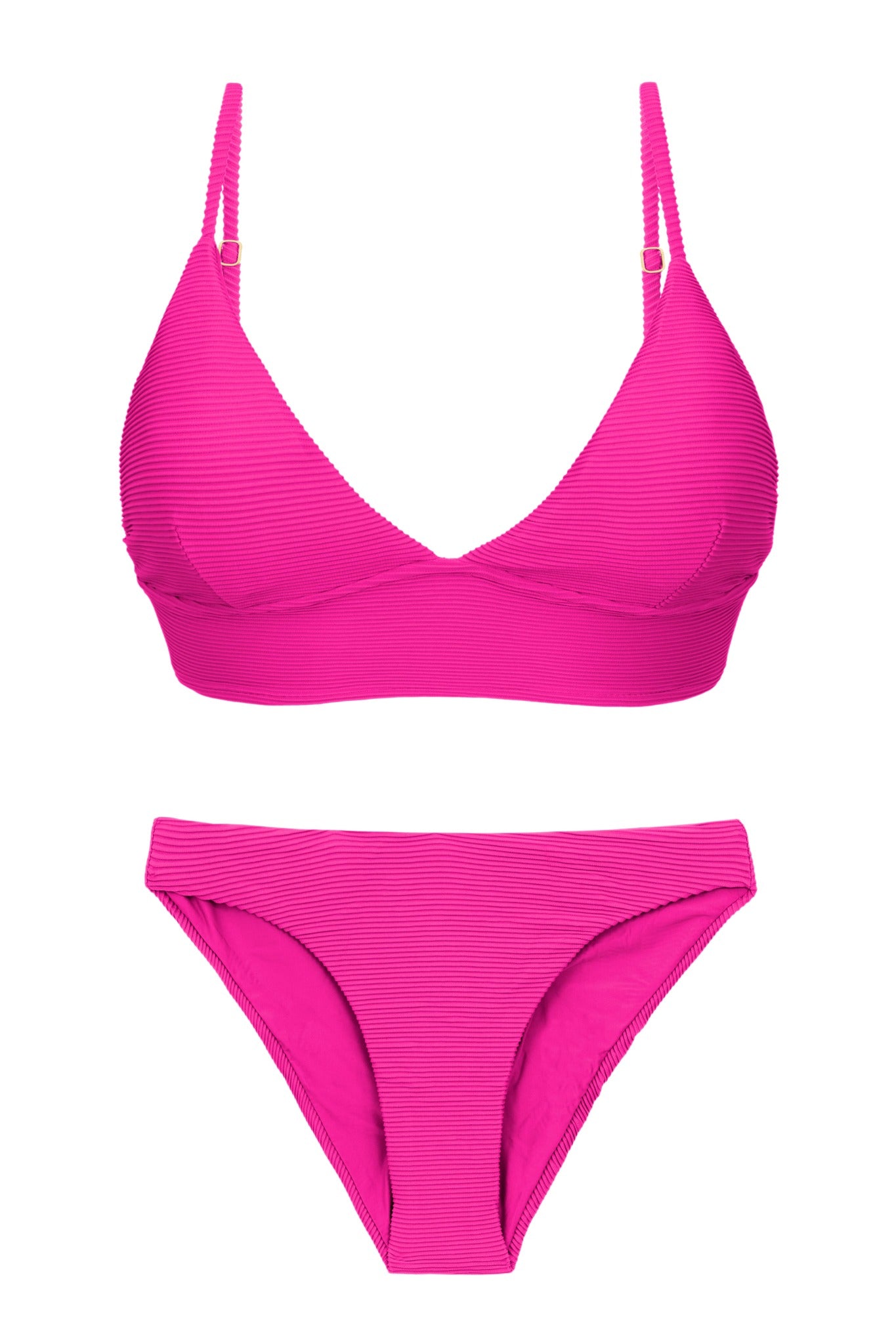 Product Front: Rio De Sol Conjunto Set Cotele-Amaranto Tri-Tank Essential-Comfy